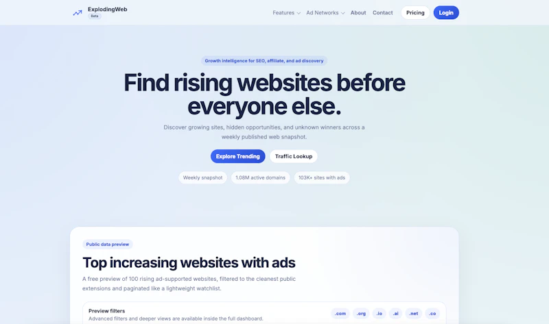 ExplodingWeb screenshot 1