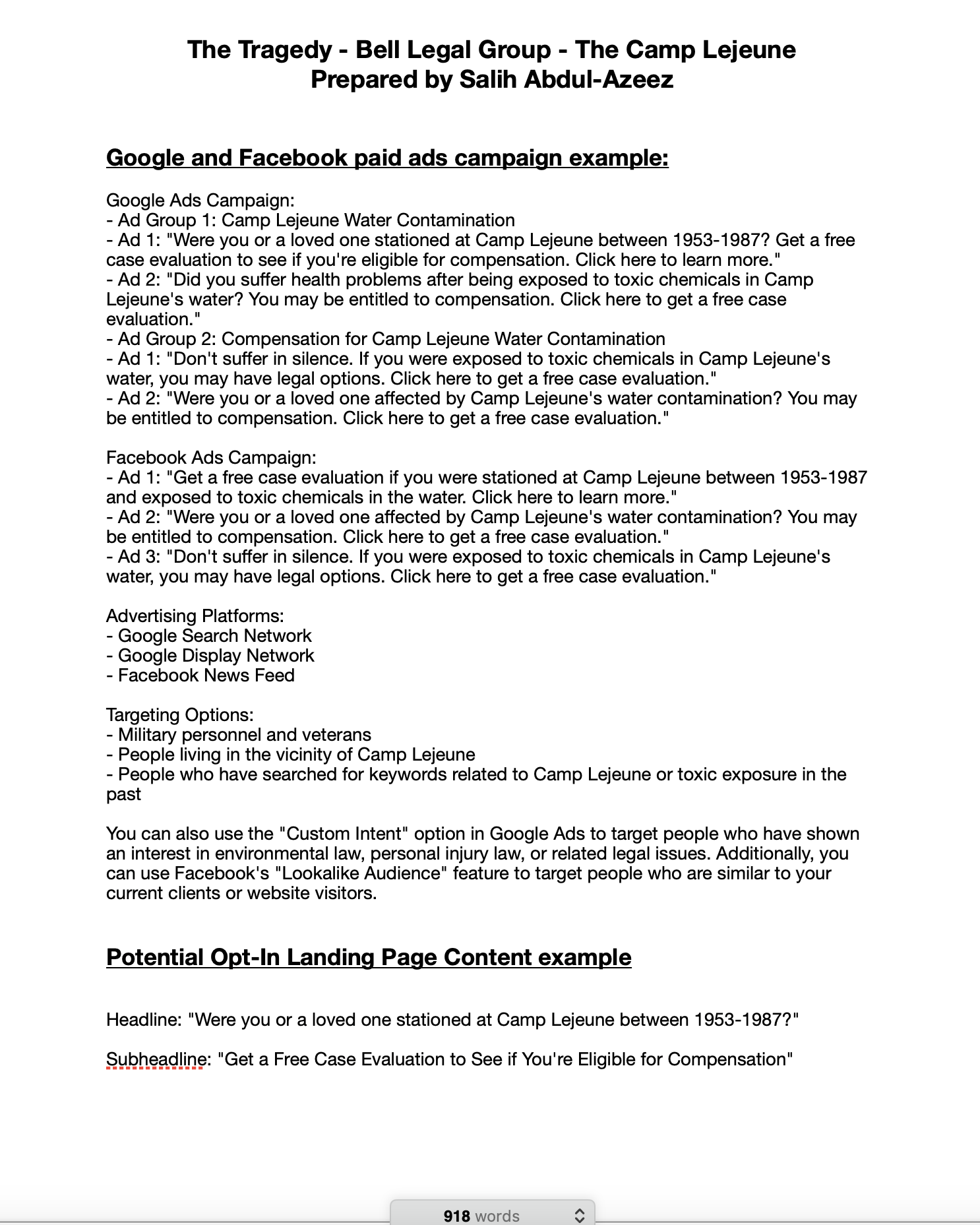Content Development and Copywriting media 3