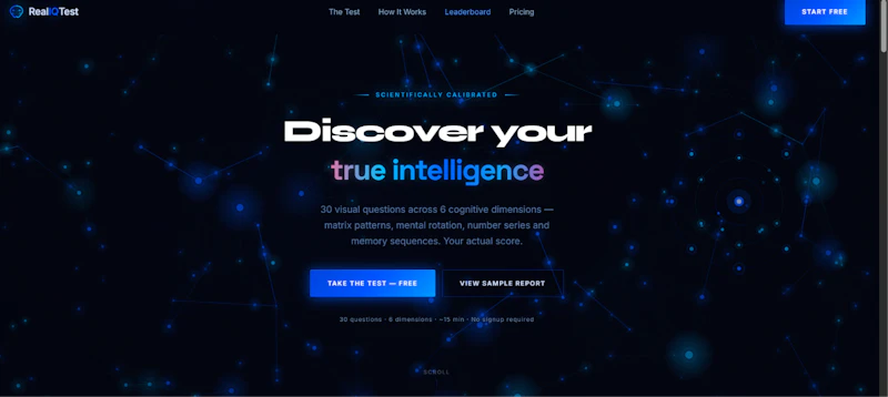 RealIQTest screenshot 1