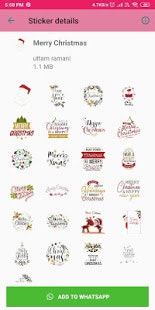 Christmas Stickers for Whatsapp - 2020 gallery image