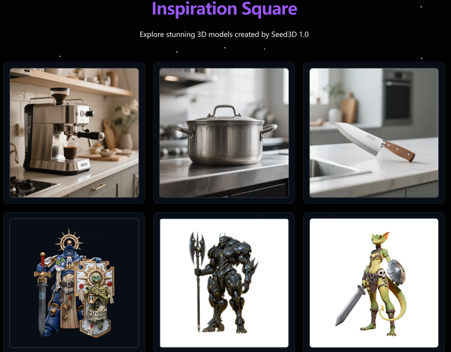 Seed3D gallery image