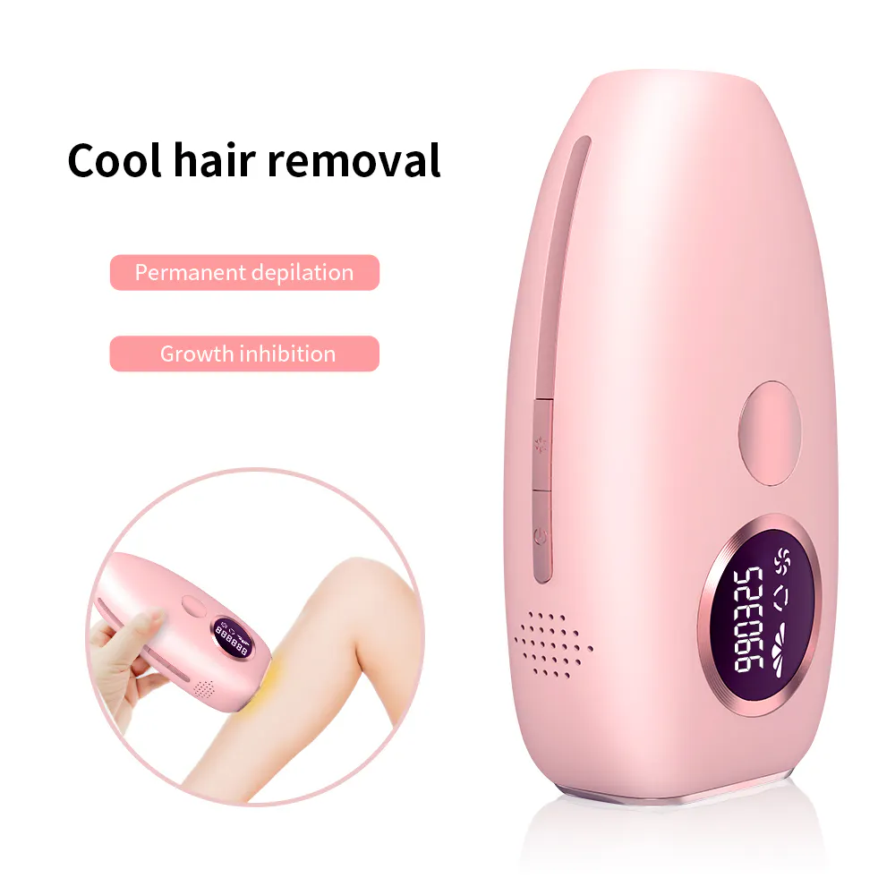 Freezing point hair removal device