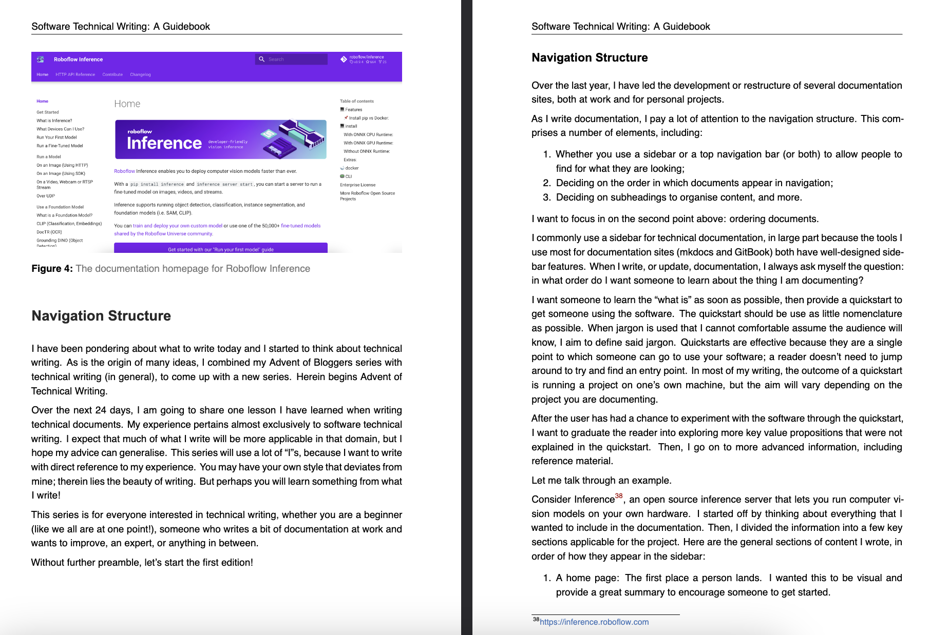 Mídia 3 de Redação técnica de software: um guia