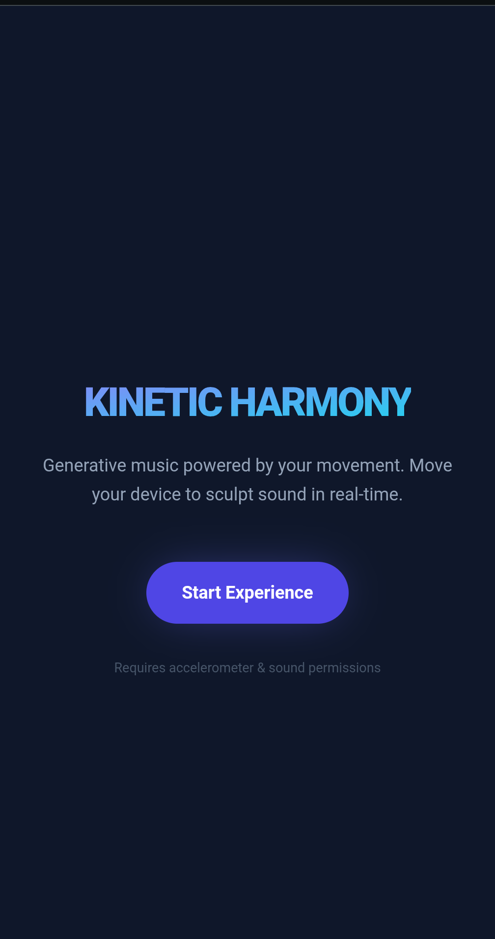 Kinetic Harmony
