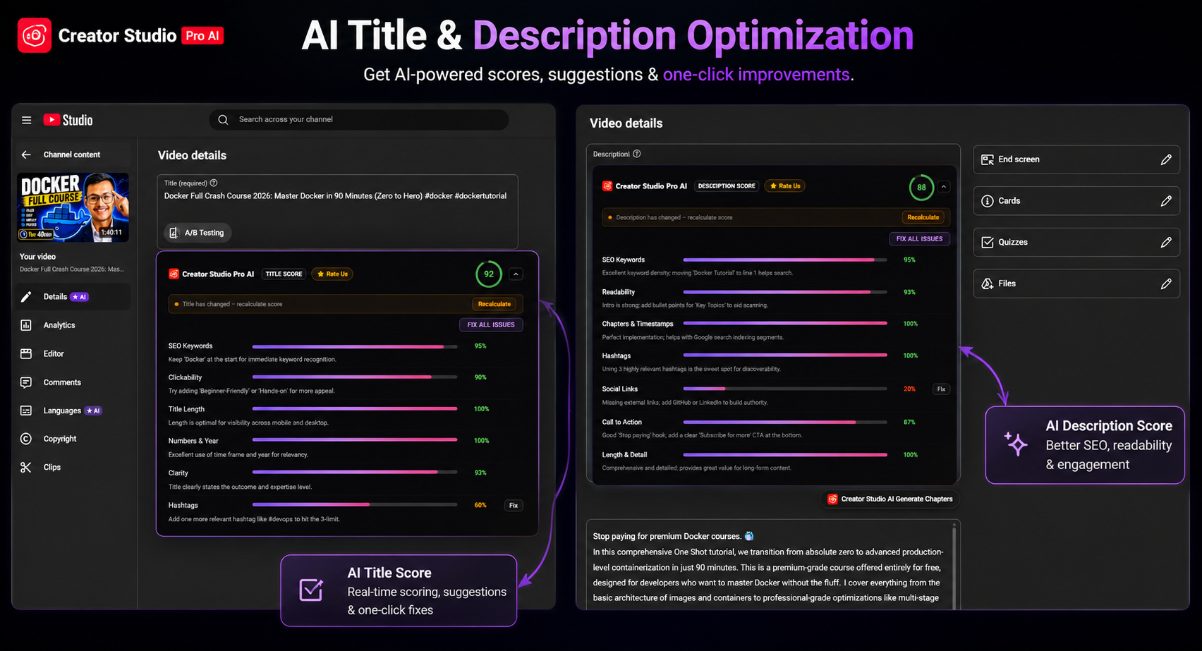 Creator Studio Pro AI for Youtubers gallery image