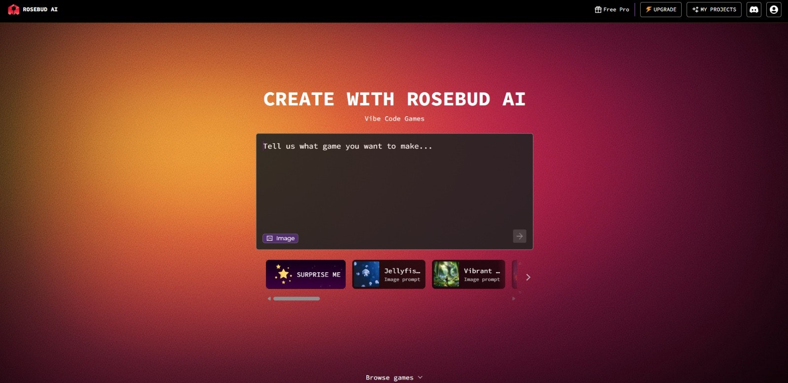 Rosebud Game to Whop App media 3
