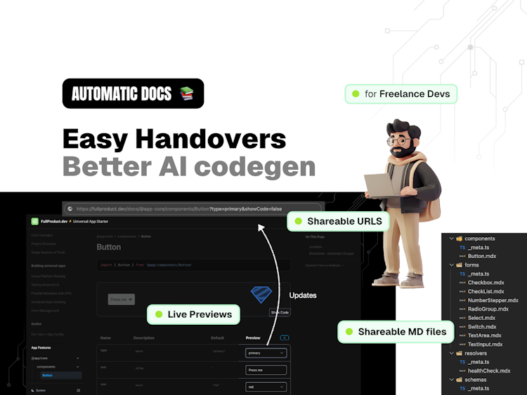 FullProduct.dev - Universal App Kit