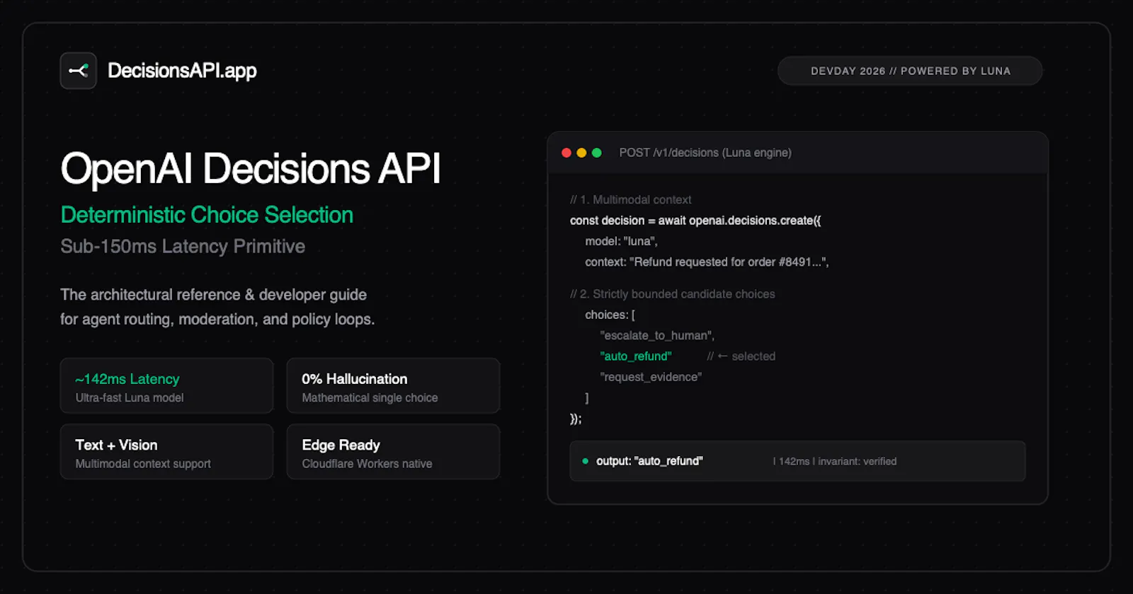 DecisionsAPI.app screenshot 1