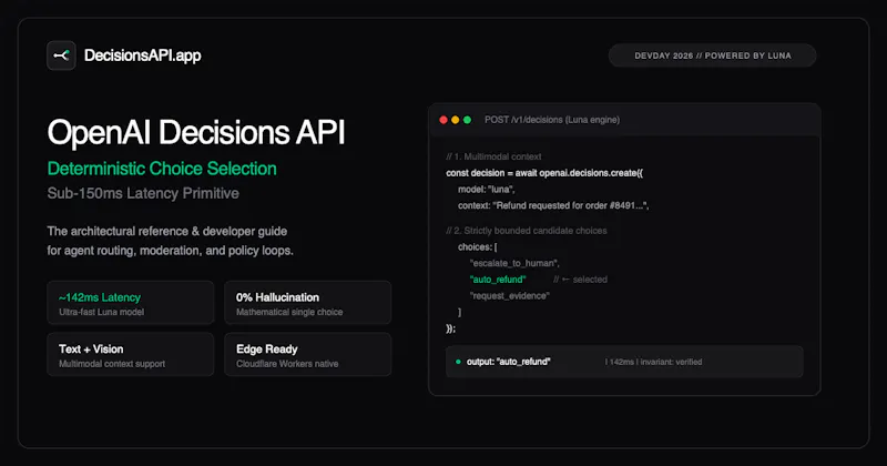 DecisionsAPI.app screenshot 1