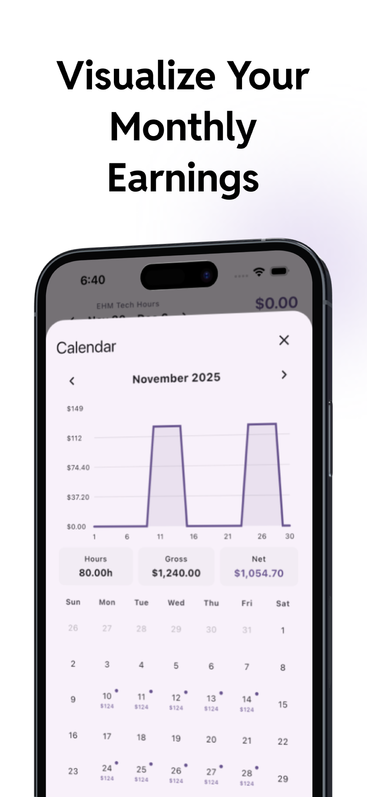 Hours Tracker: Time Clock In gallery image
