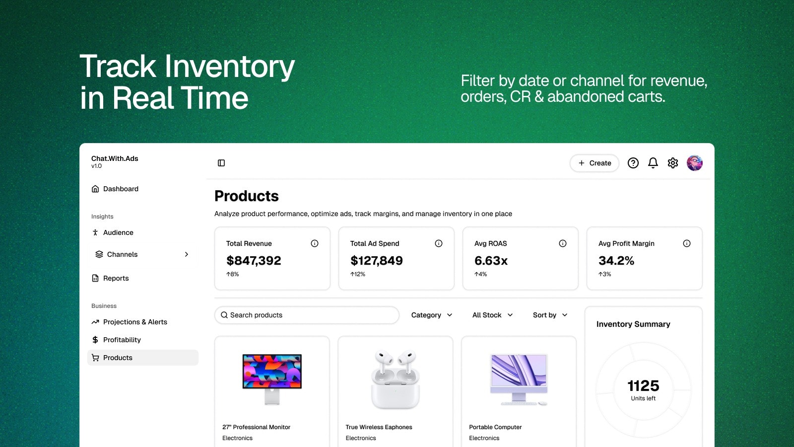 ChatWithAds 畫廊圖片