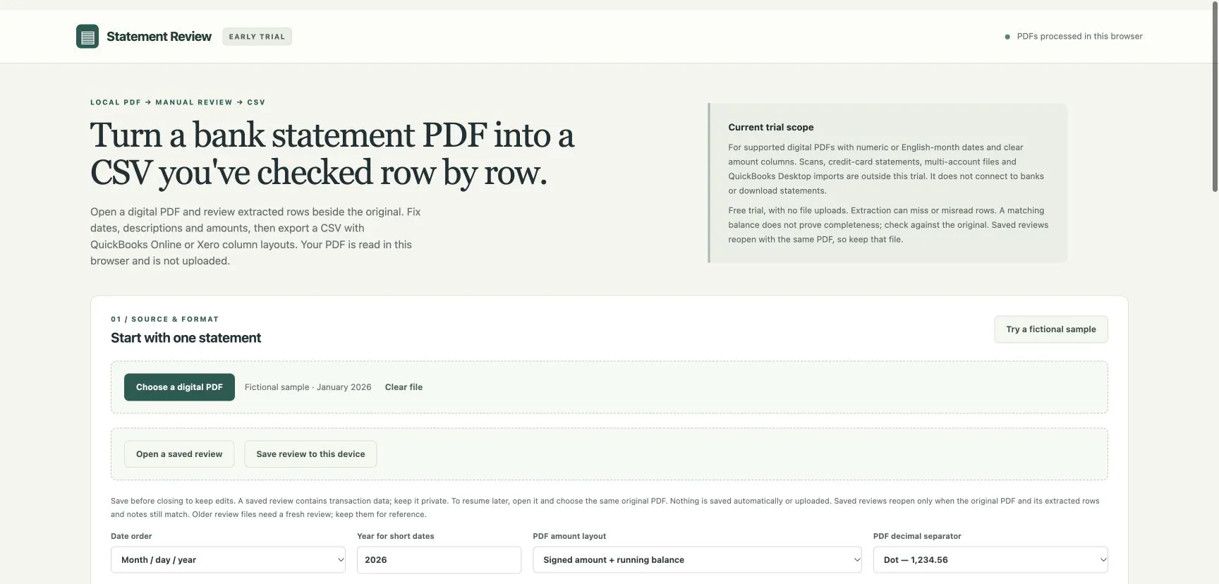Statement Review gallery image