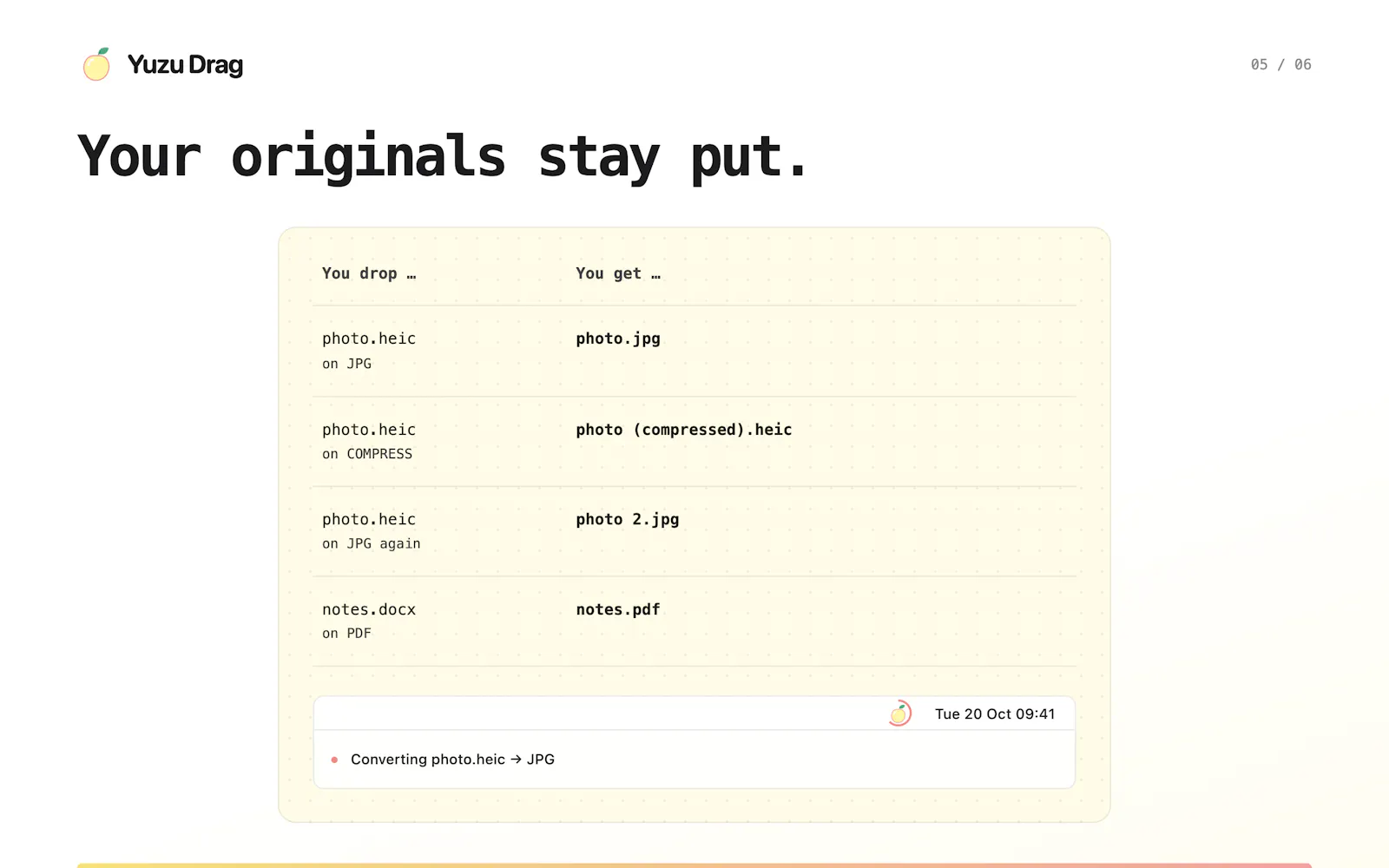 Yuzu Drag screenshot 6