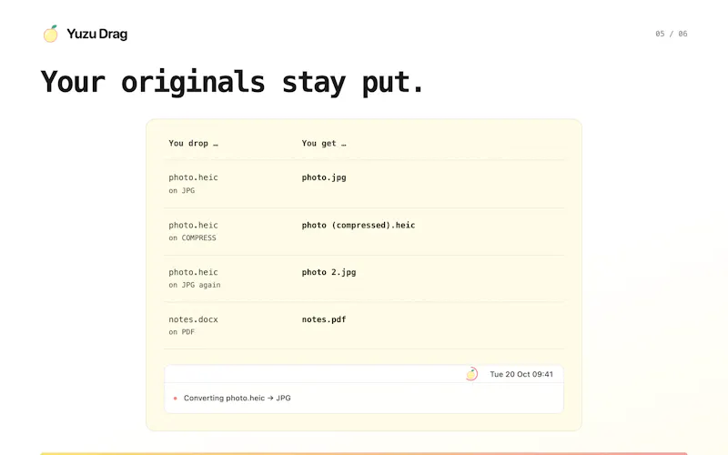Yuzu Drag screenshot 6