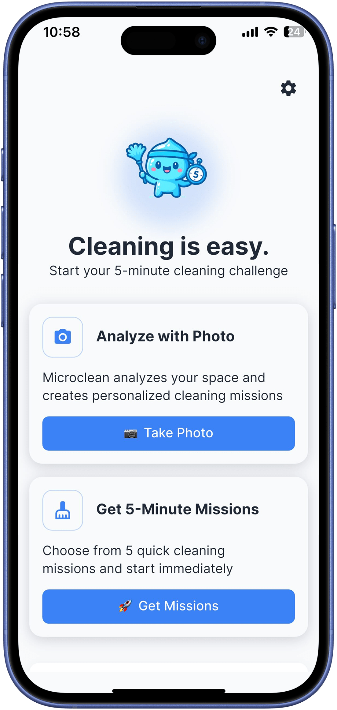 MicroClean - start small - Clean your room in 5-minute chunks | stop procrastinating media 2