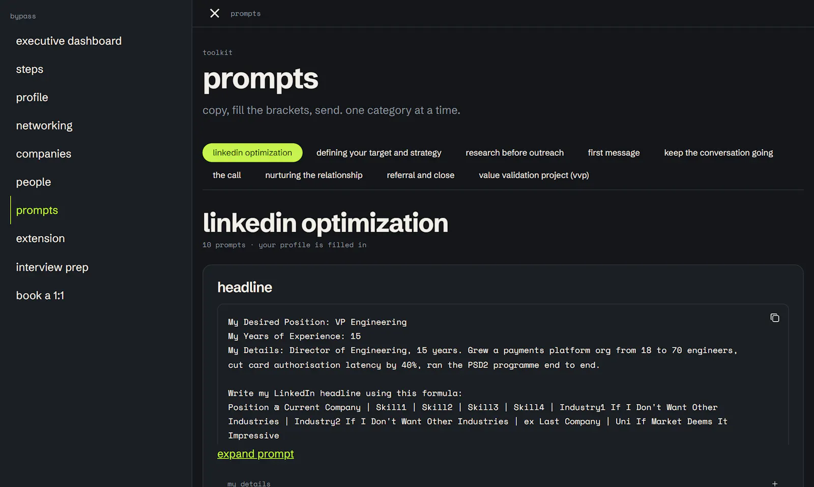 Bypass - Executive screenshot 4