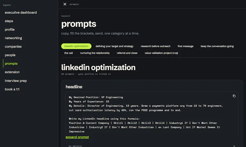 Bypass - Executive screenshot 4
