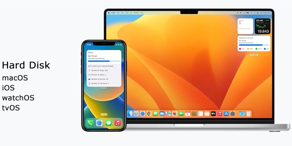 Hard Disk - Monitor Disk Usage: The Best Storage Monitoring for iPhone ...