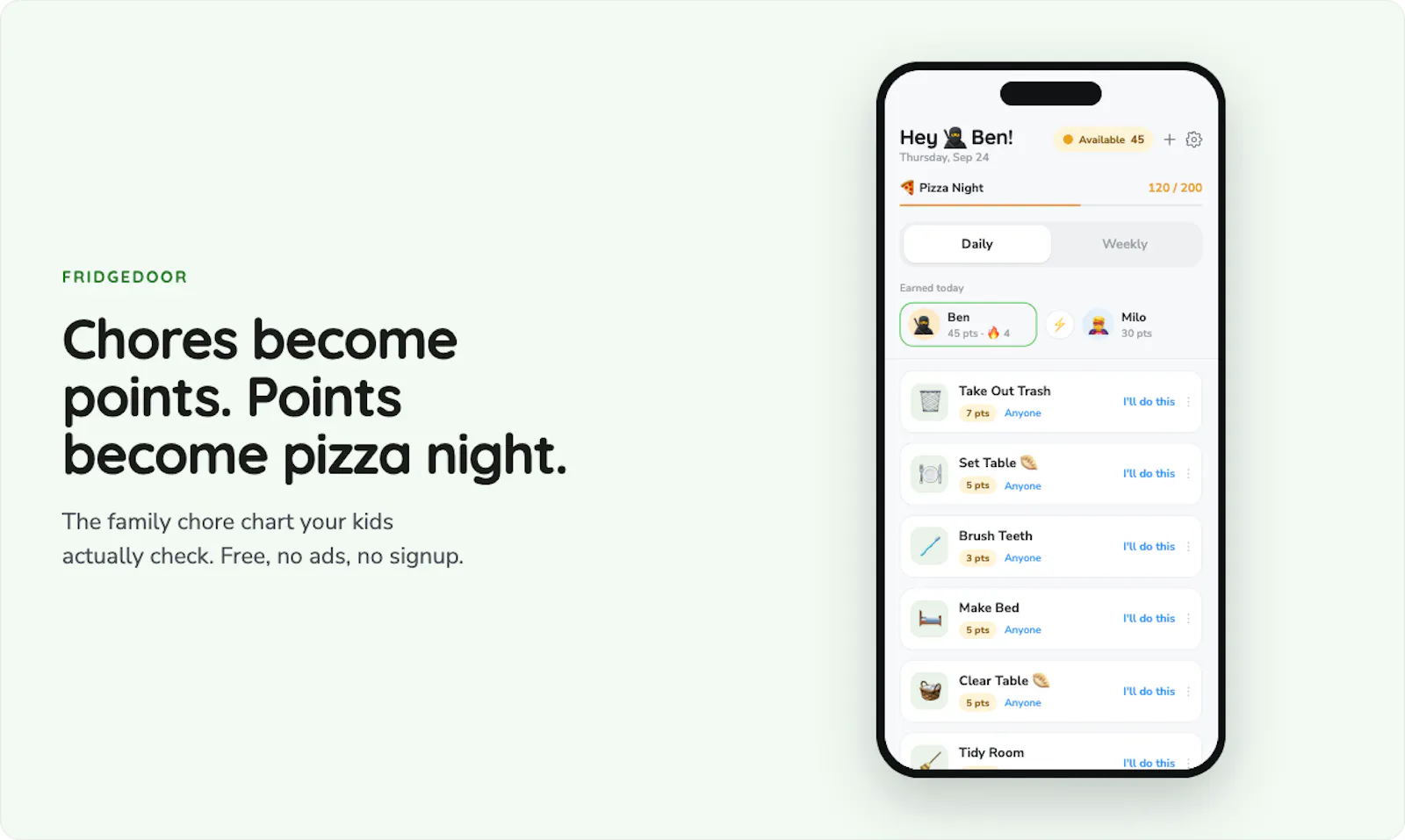 FridgeDoor screenshot 1