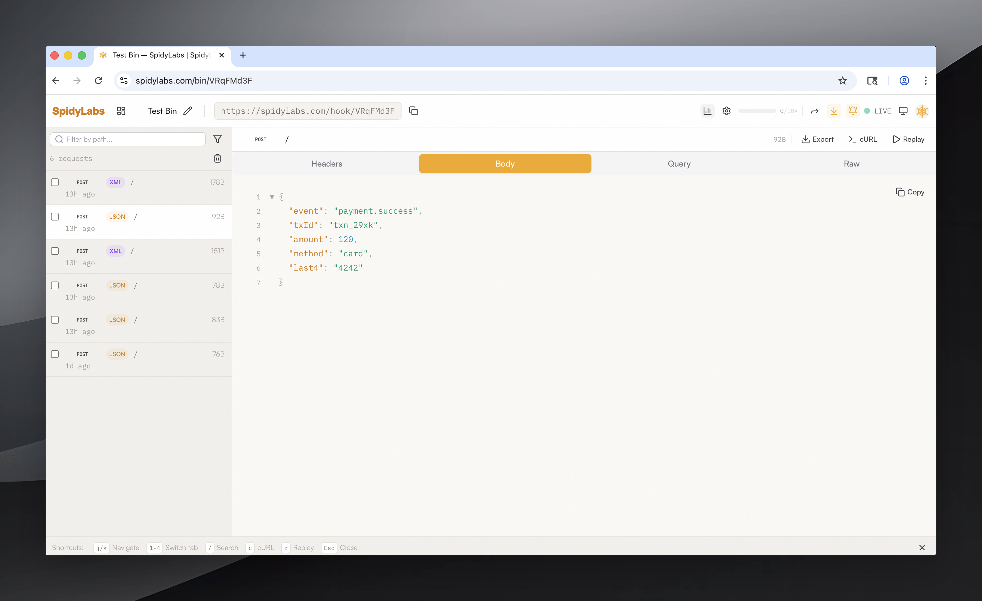 SpidyLabs - Screenshot 3 showing product features and functionality