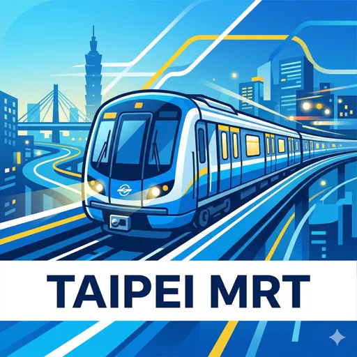 Taipei MRT Transfer Map
