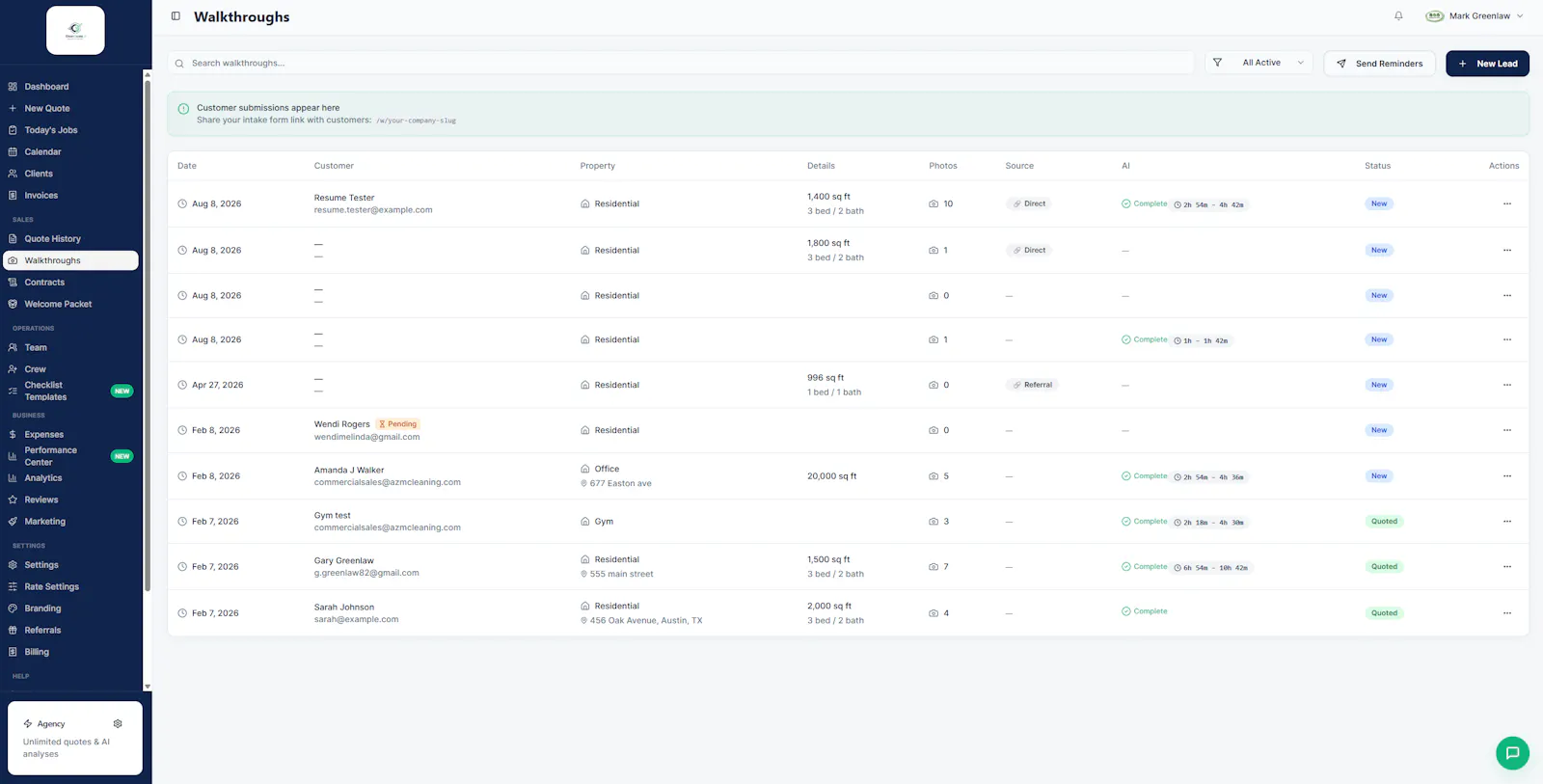 CleanQuote.ai screenshot 3