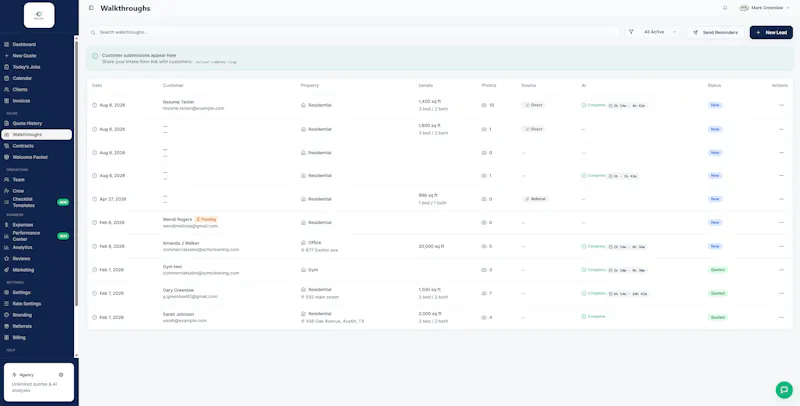 CleanQuote.ai screenshot 3