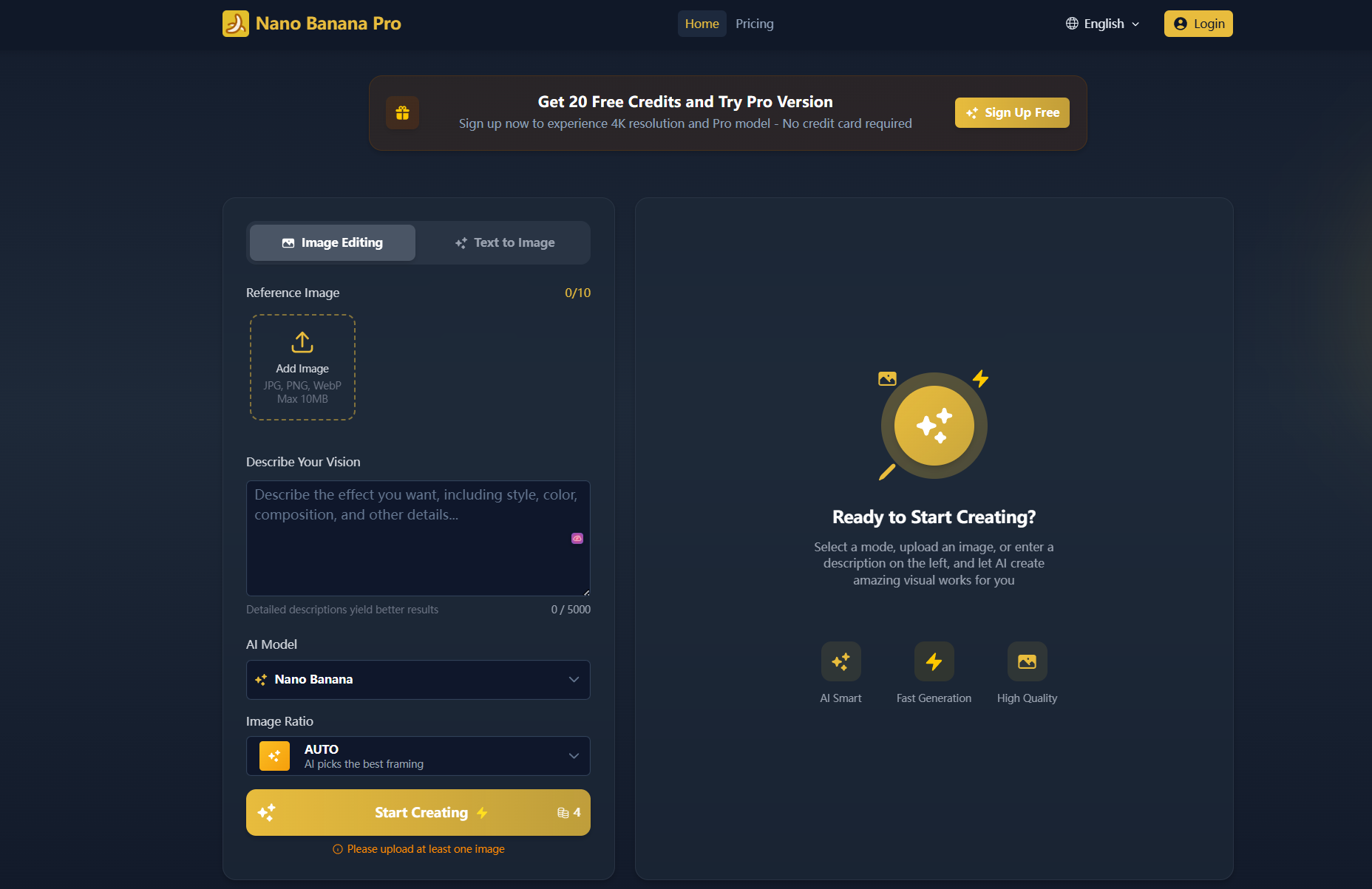 Nano Banana Pro - Screenshot 2 showing product features and functionality