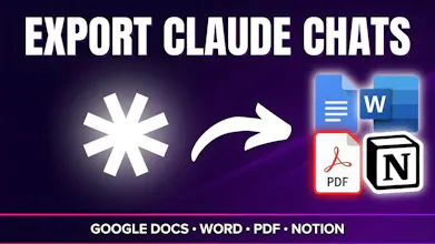 Claude Exporter: Save Claude Chat gallery image