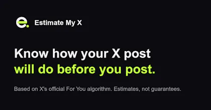 Estimate My X gallery image