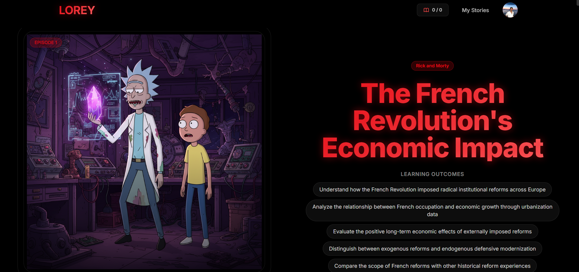 Turn your notes into your favorite show! - Screenshot 2 showing product features and functionality