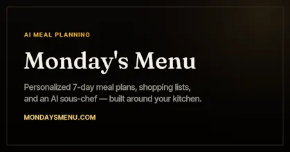 Monday's Menu gallery image