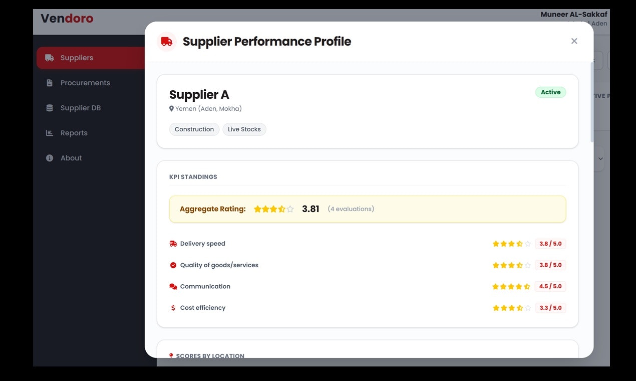 Vendoro - Supplier Review Management gallery image