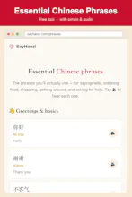 SayHanzi gallery image