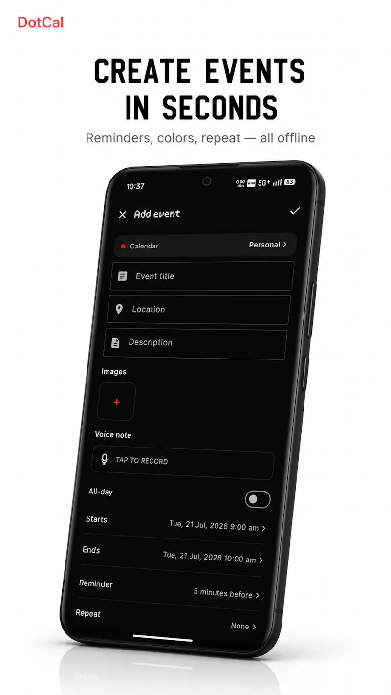 DotCal  screenshot 6