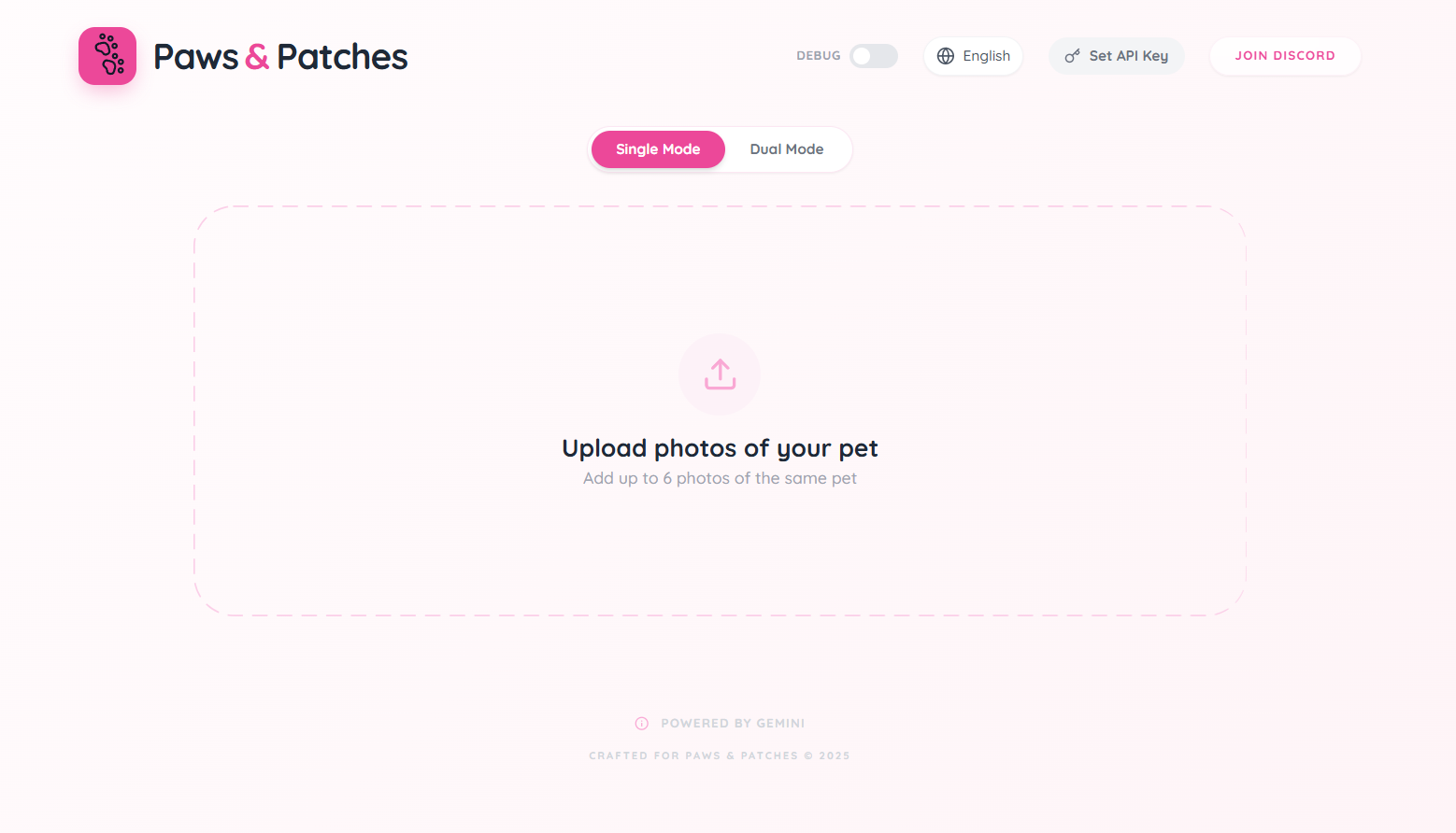 Paws & Patches - Screenshot 4 showing product features and functionality