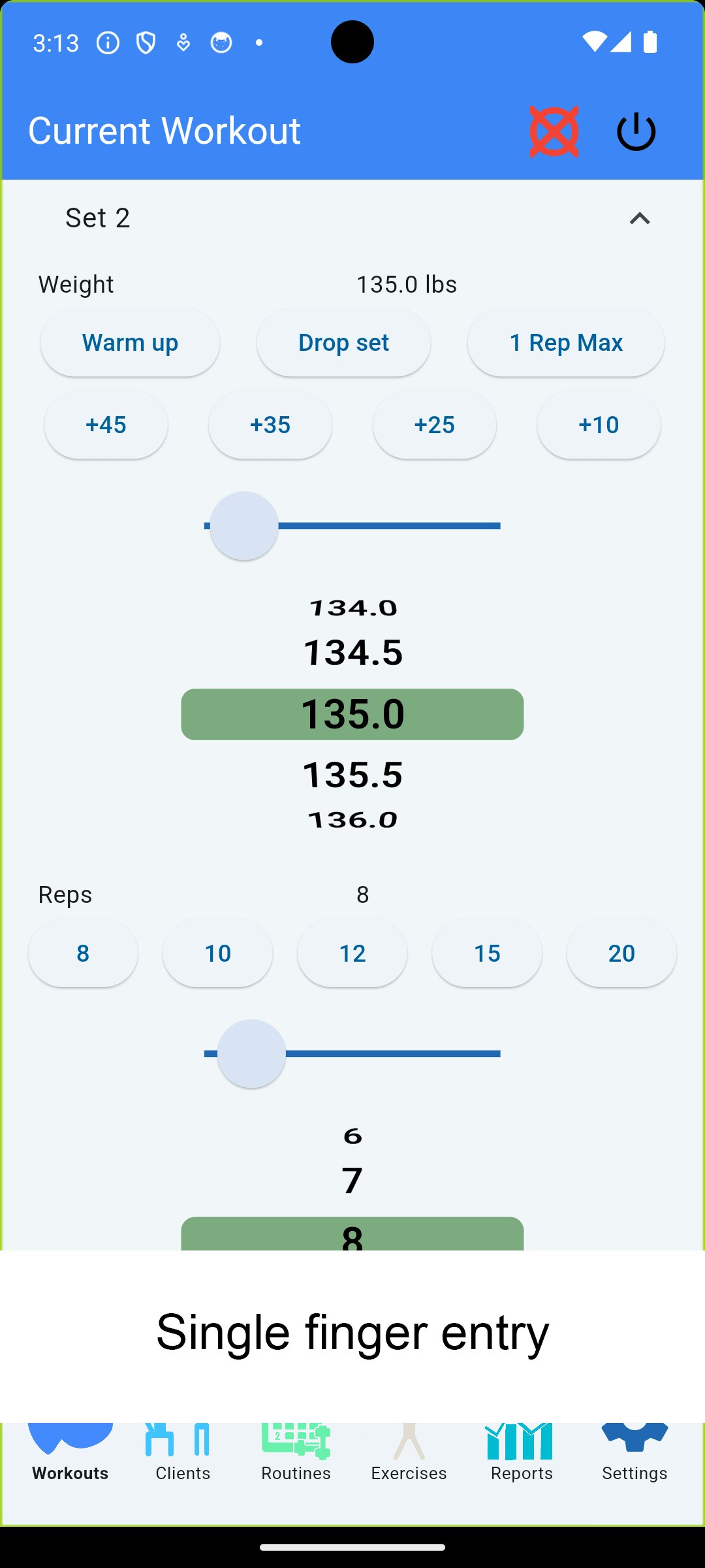 Mídia 2 de Trilha de log de ginástica