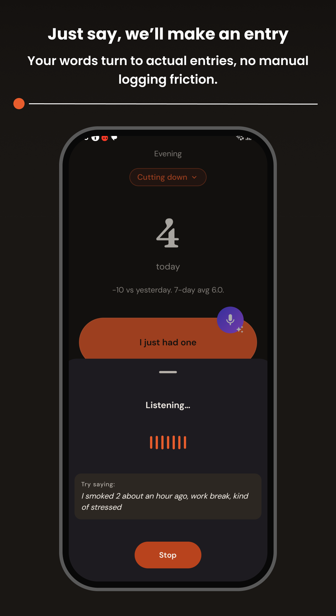 Sutts: Cigarette Tracker AI gallery image