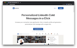 LinkOut - Personalized LinkedIn Messages media 2