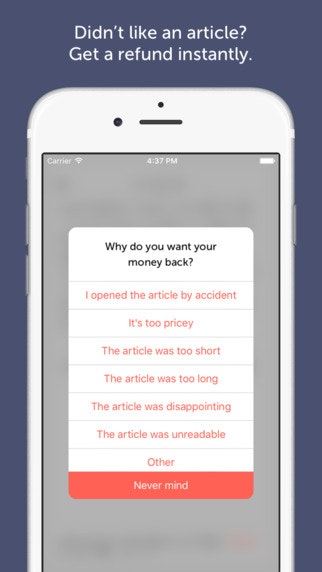 Blendle for iOS gallery image
