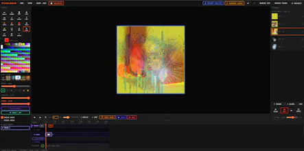 OldSchool Video and image edit. JS HTML5 gallery image