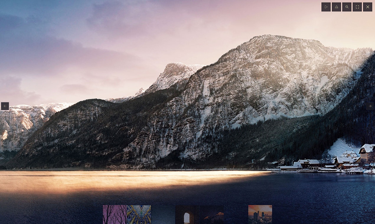 Simple React Lightbox gallery image