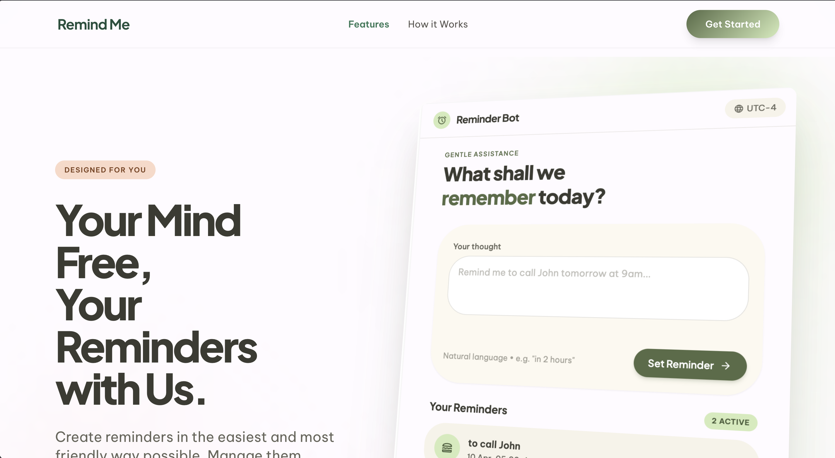 Remind Me Bot gallery image