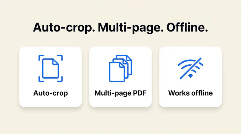 QuickScan PDF screenshot 2