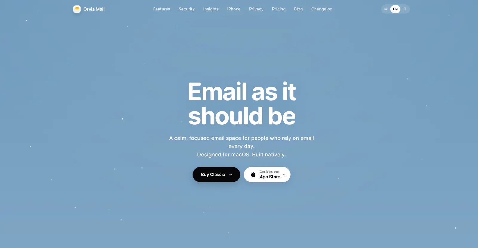 Orvia Mail screenshot 2