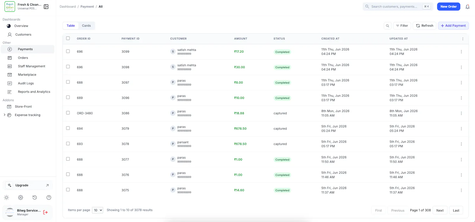 Ezer Laundry - Modern Laundry POS System screenshot 5