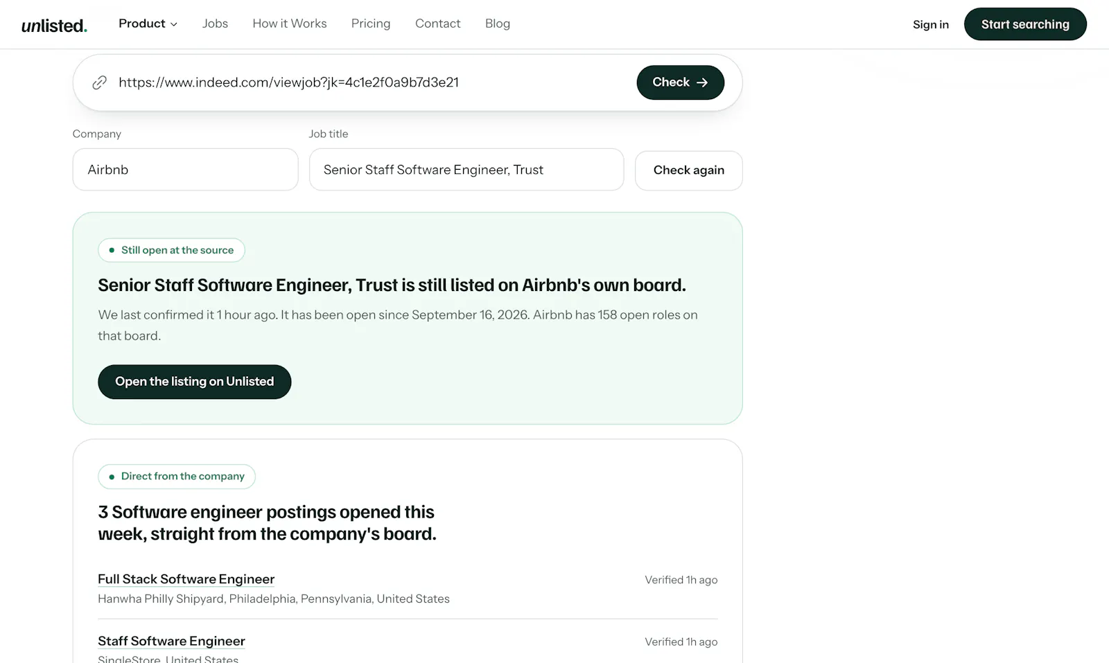 Ghost Job Checker by Unlisted screenshot 1