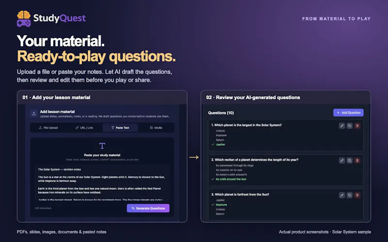 StudyQuest screenshot 4
