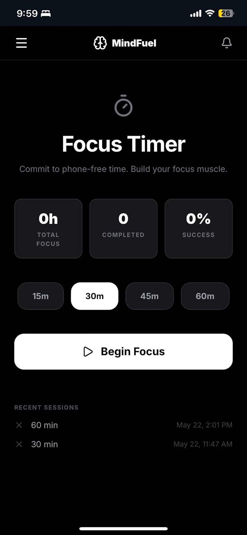 MindFuel — Mental Nutrition Tracker screenshot 4