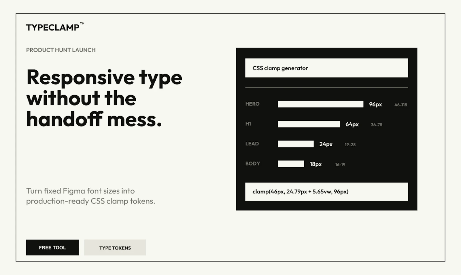 TYPECLAMP screenshot 2